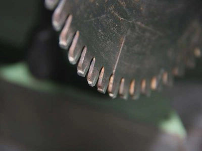 Test preparation Circular saw blade